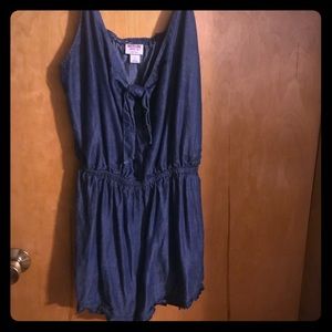 Jean style romper